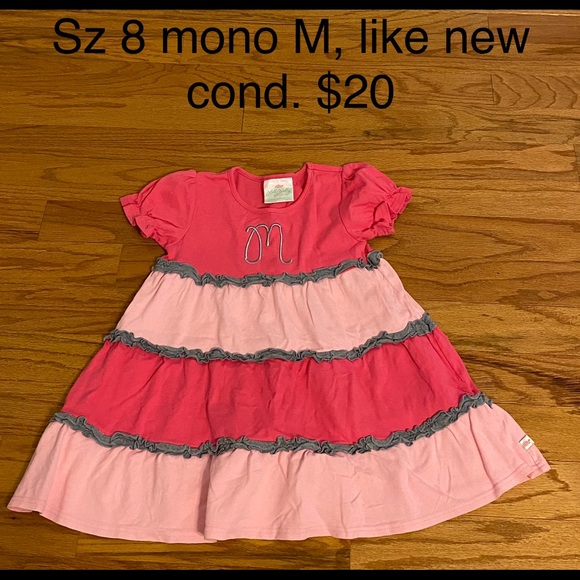 Girls Monogrammed Dress - Picture 1 of 1